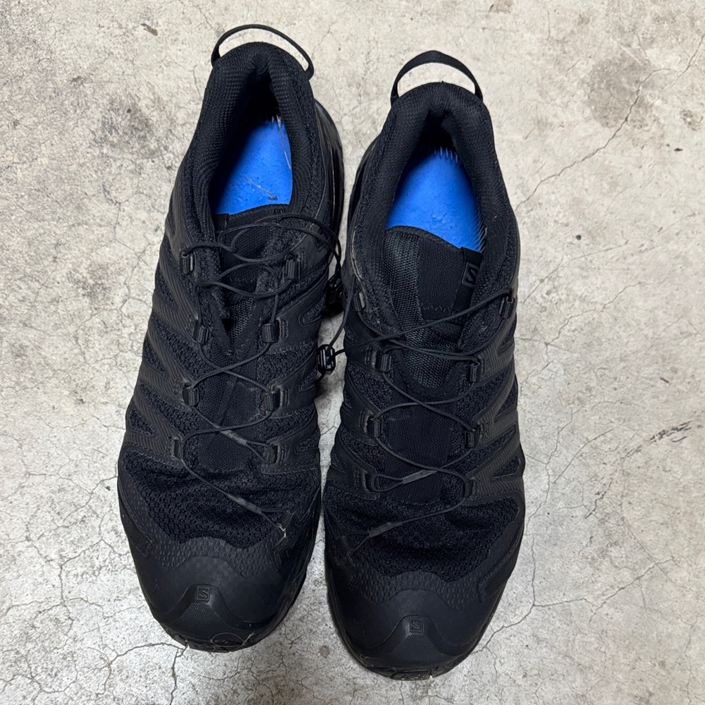Men's Black Trail Running Shoes XA Pro 3D 
No insoles